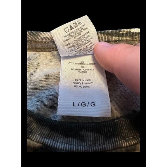 Mossy Oak Break Up Infinity Camo Shirt Woman's Size L, Fall Hunting Deer Turkey - Picture 3 of 3